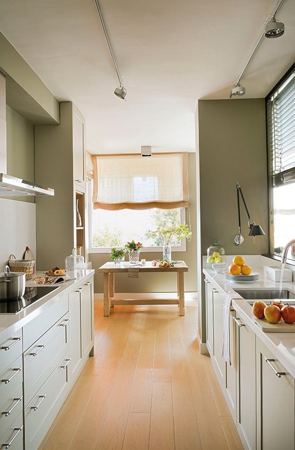 Cocinas pequeñas modernas 2017 de 100 fotos e ideas