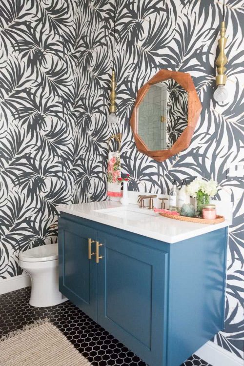 Bathroom Wall Decoration – Vinyl, Wallpaper and More - Travellingstory
