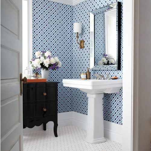 Decoración de Paredes del Baño - Vinilos, Papel o Azulejos