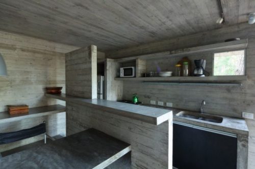 Cocinas de concreto o cemento pulido - modelos e ideas