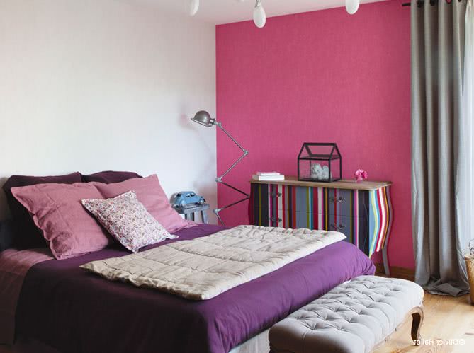 Colores en Casa: Dormitorio color rosa para niña