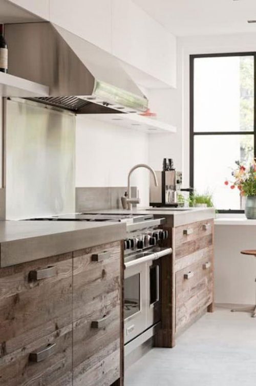 Cocinas de madera 2021 2022 modernas - tendencias