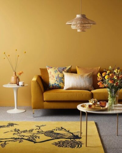Colores ocres para paredes y decoración – Decora Ideas