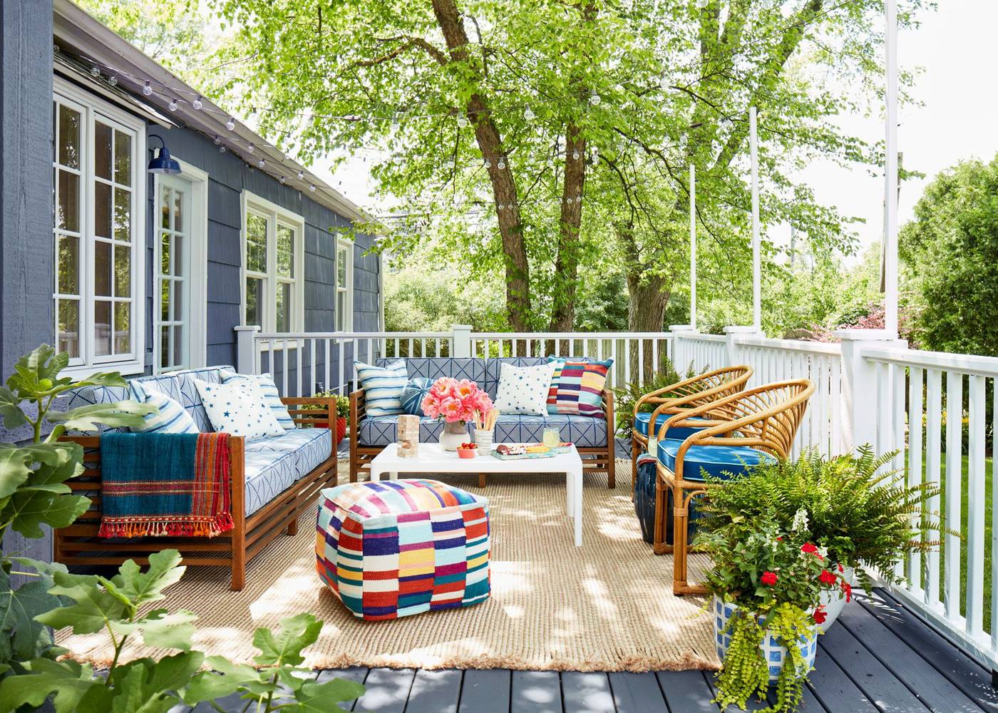 Colores para pintar y decorar la terraza o patio – Decora Ideas
