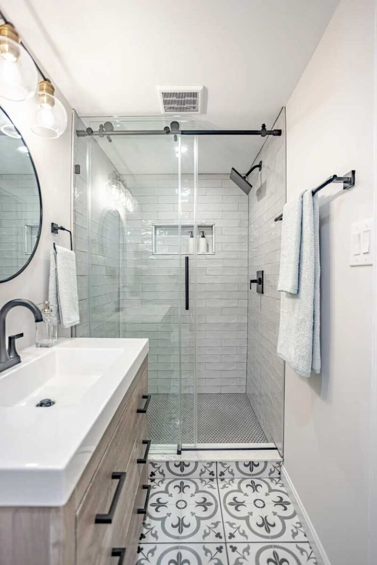 instalaciones Lavar ventanas dormir Baños con duchas modernas funcionales y elegantes